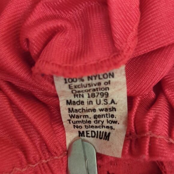 Vintage Rikki New York magenta silky nightgown - Picture 5 of 8
